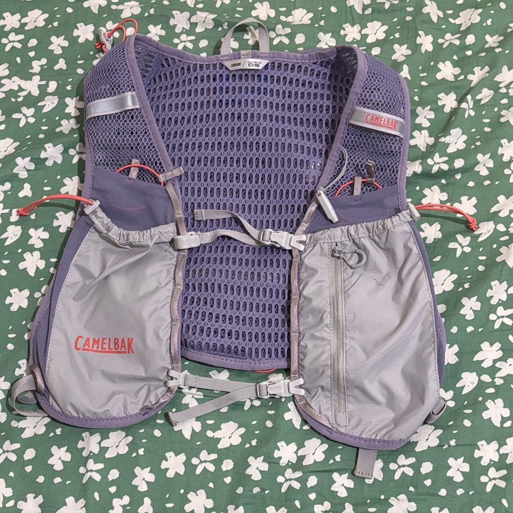 CamelBak Purple and Gray Hydration Vest